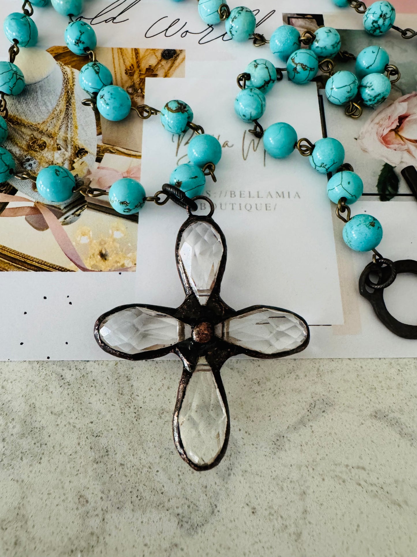 Evangeline Cross Necklace