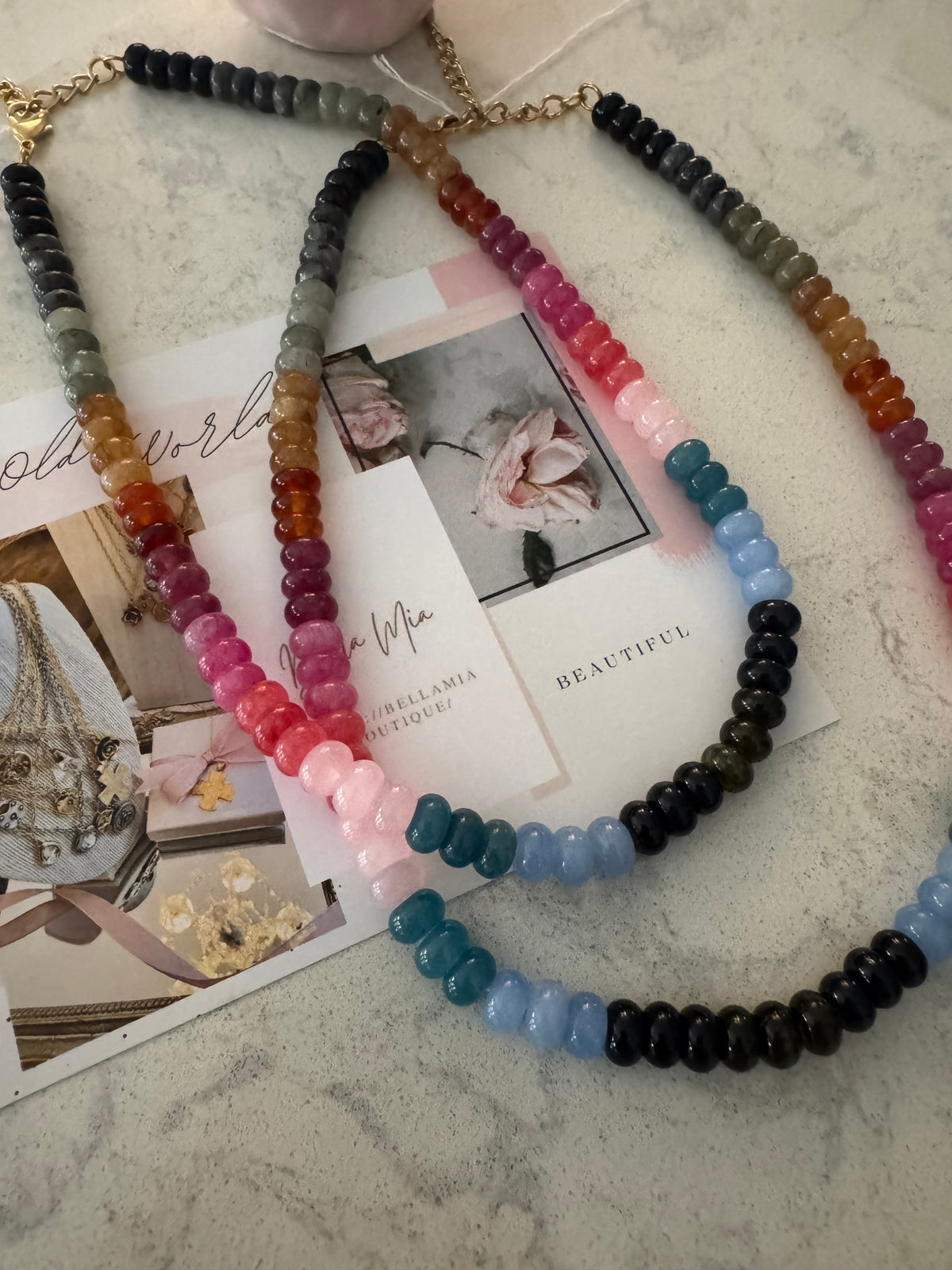 Elle Beaded Necklace