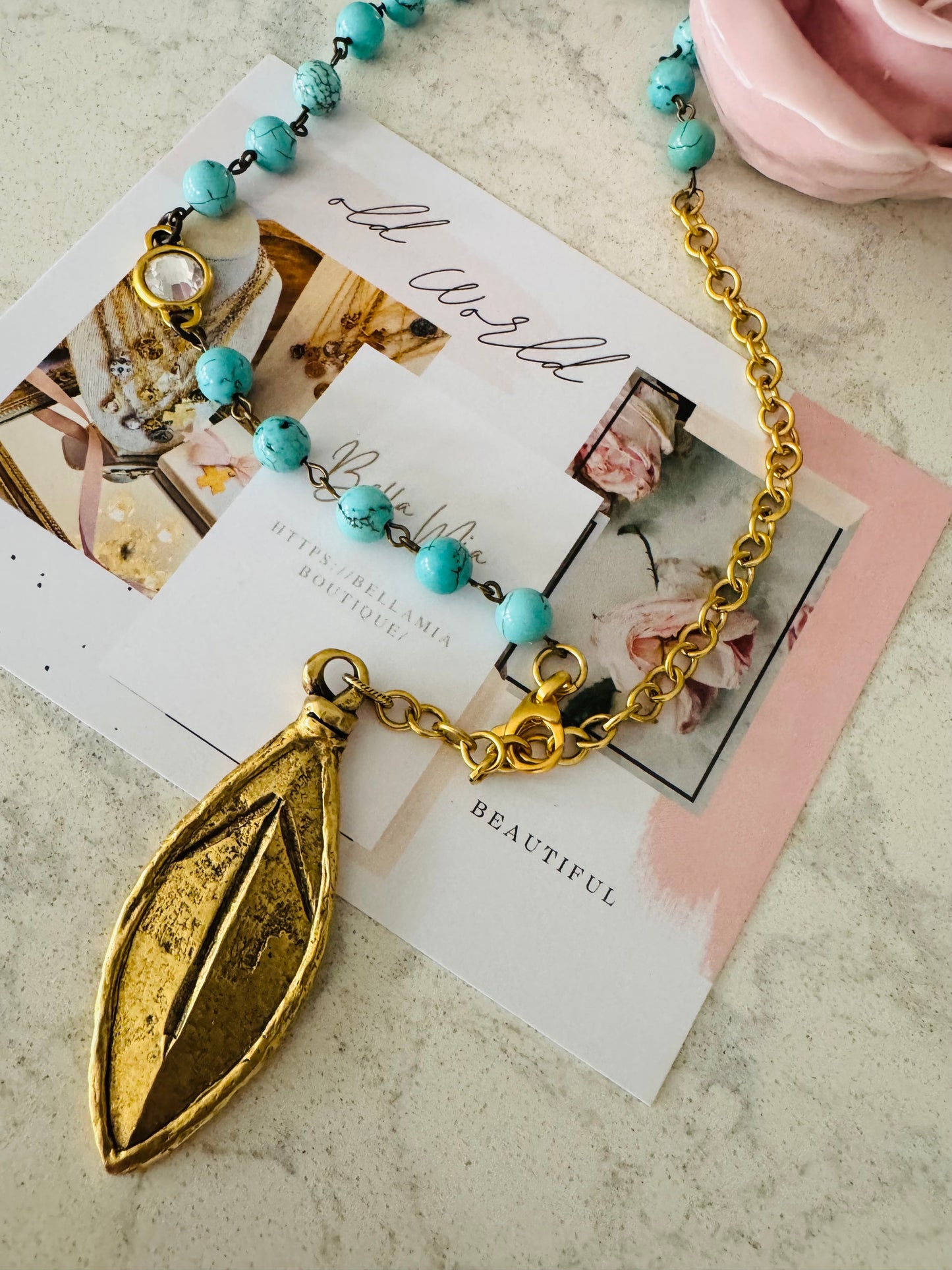 Penna Lariat Necklace