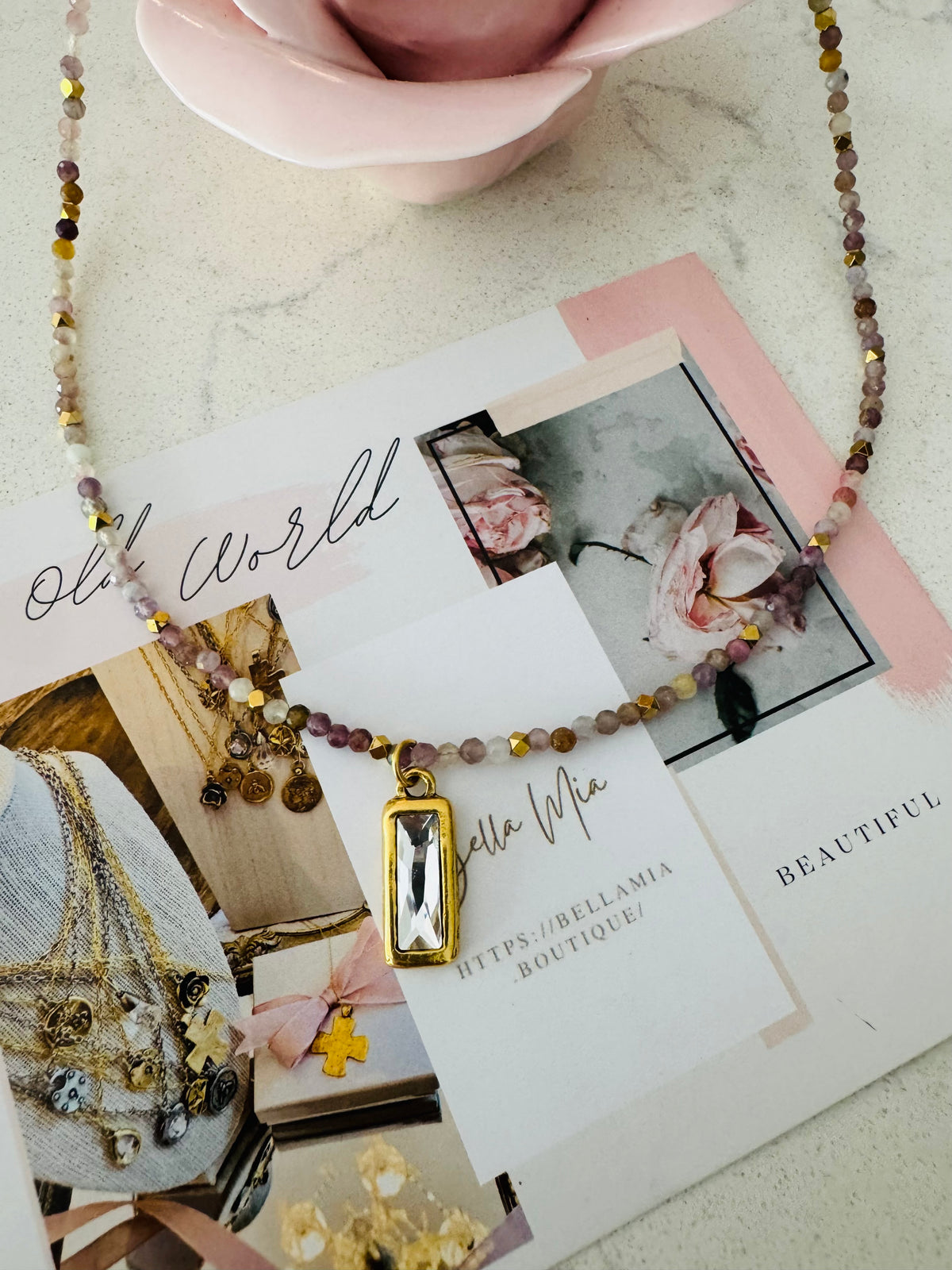 Phoebe Crystal Necklace