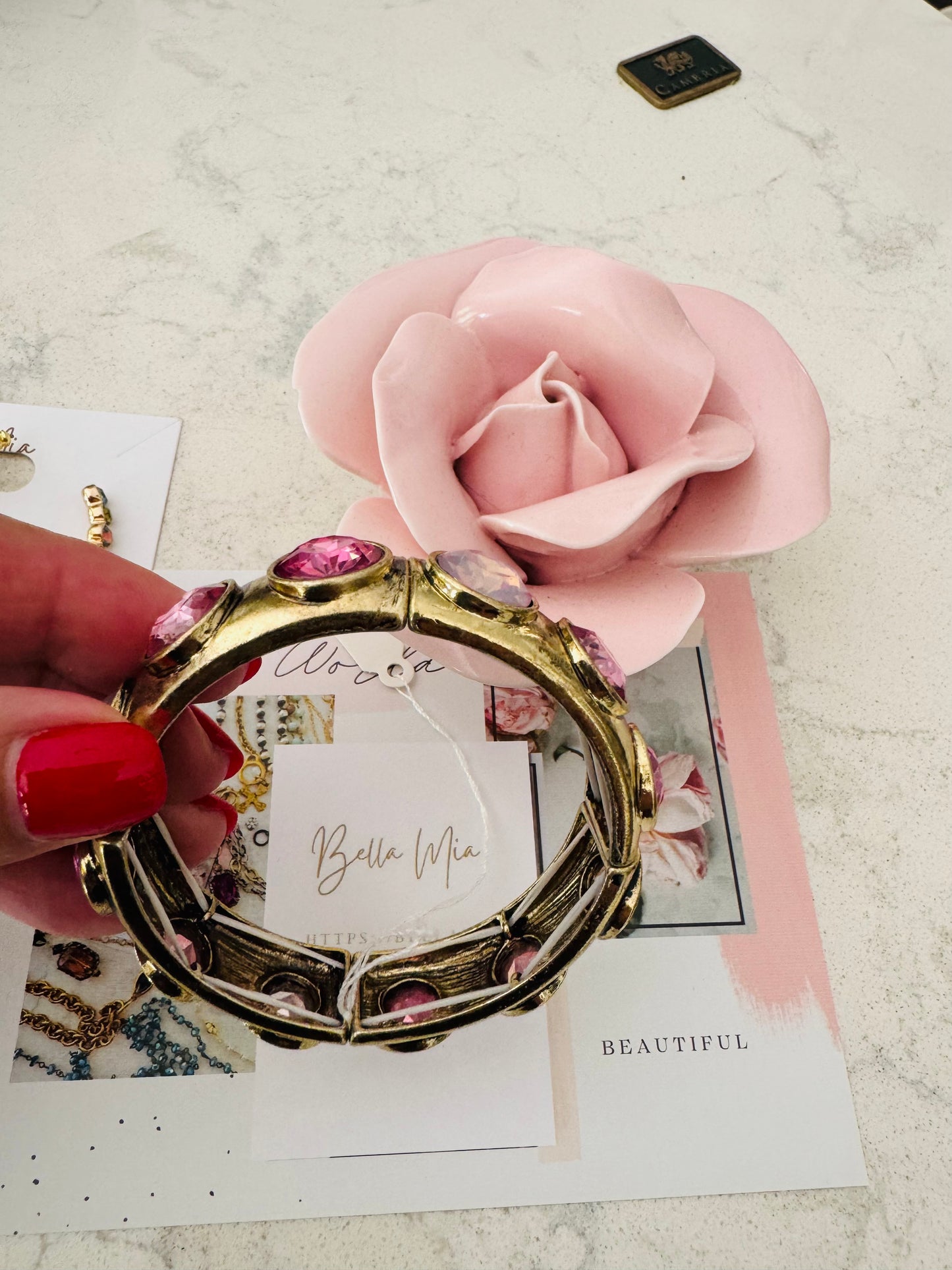 Round Crystal Bracelet