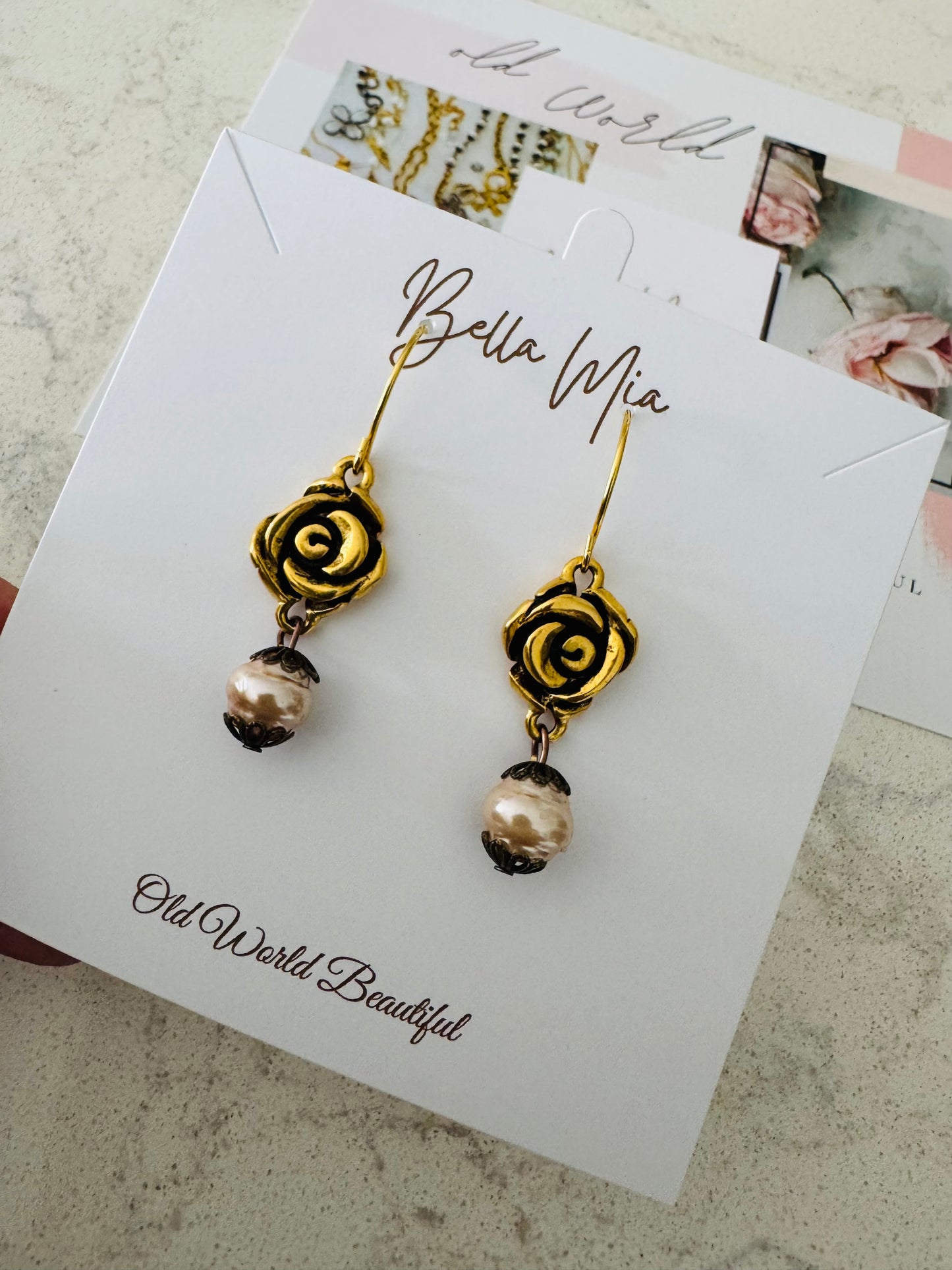 Marigold Wire Earrings