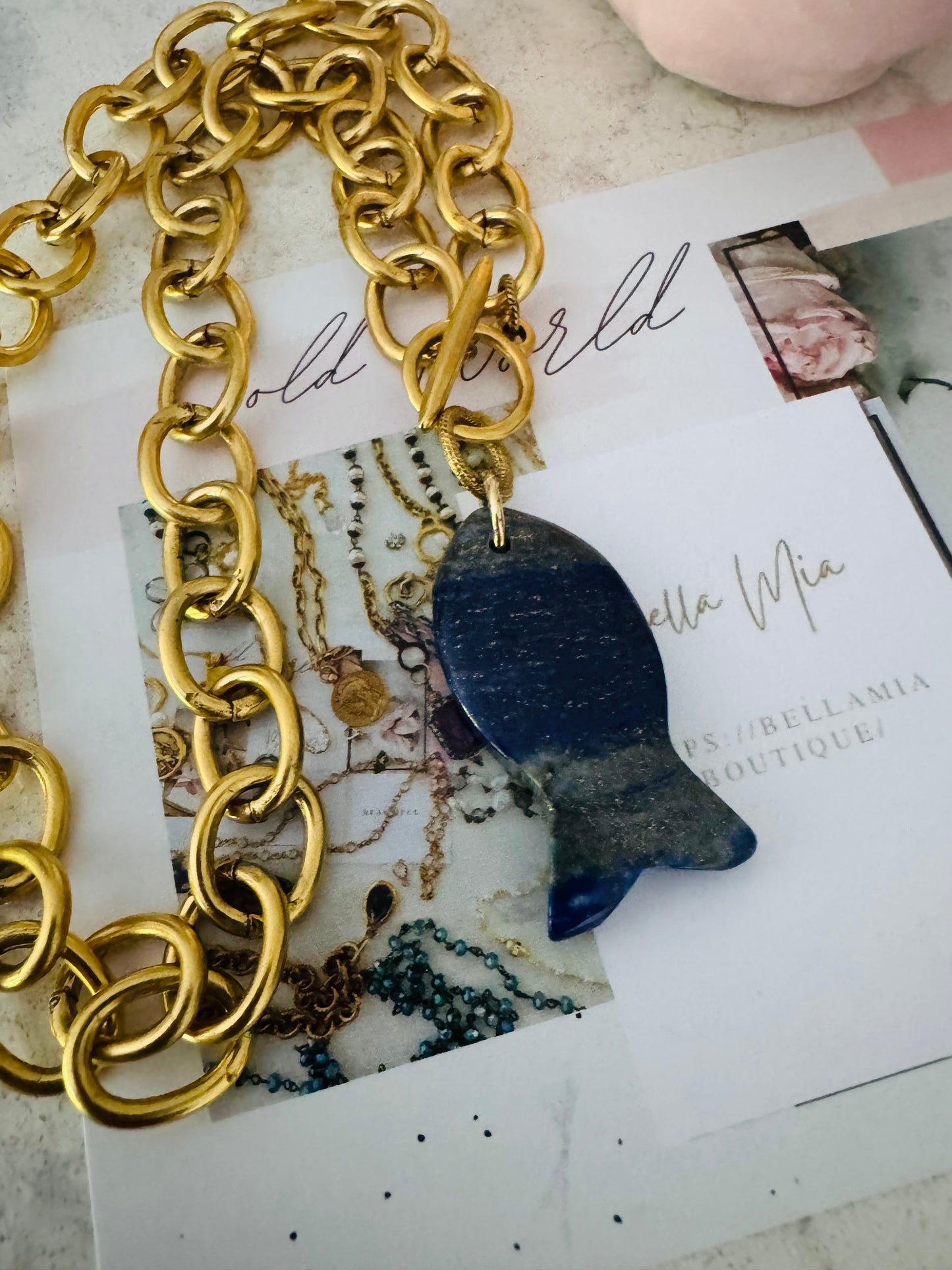 Bluebell Chunky Necklace