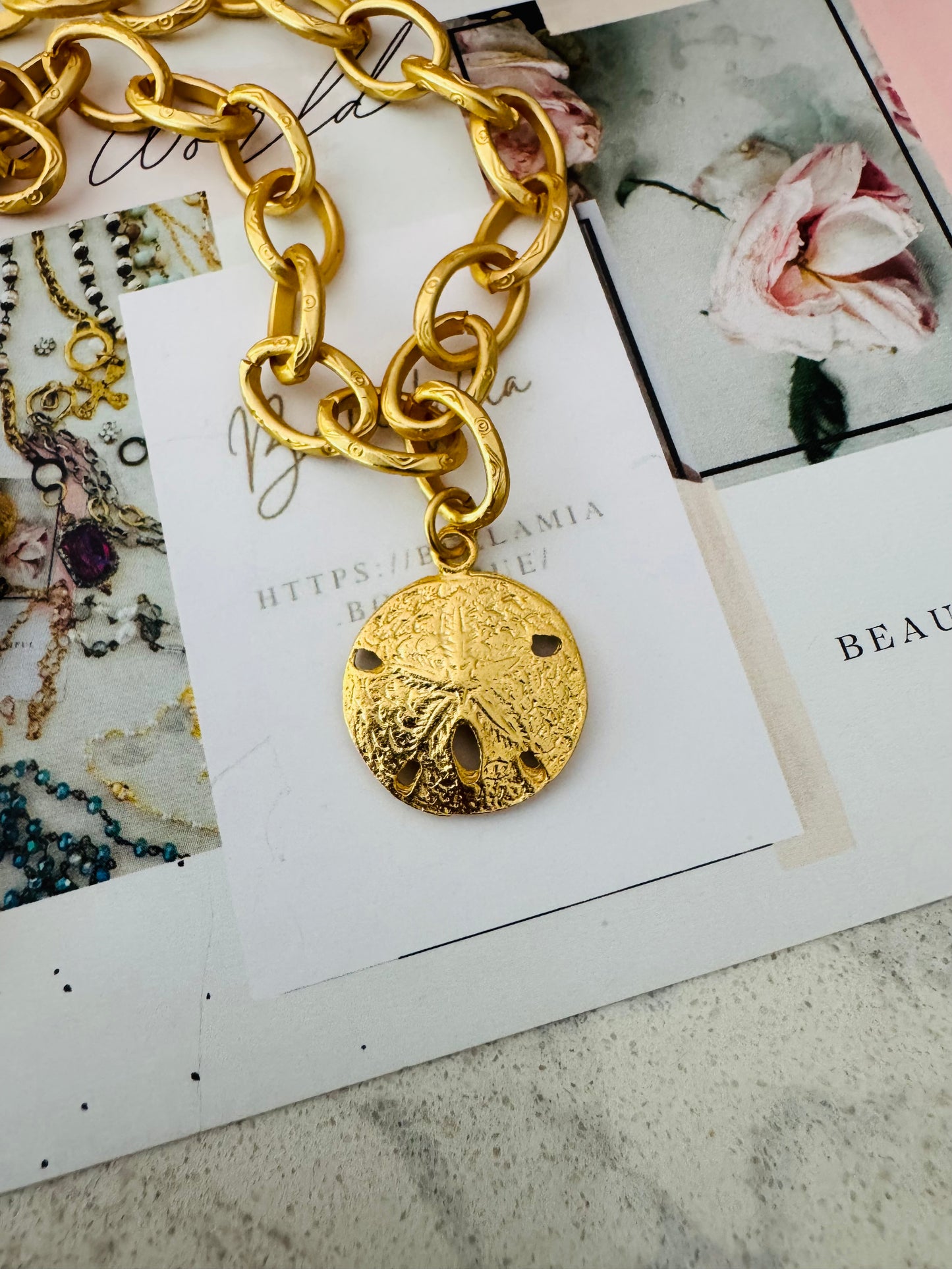 Merida Sand-Dollar Necklace