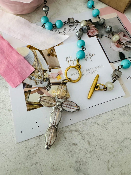 Romane Cross Necklace