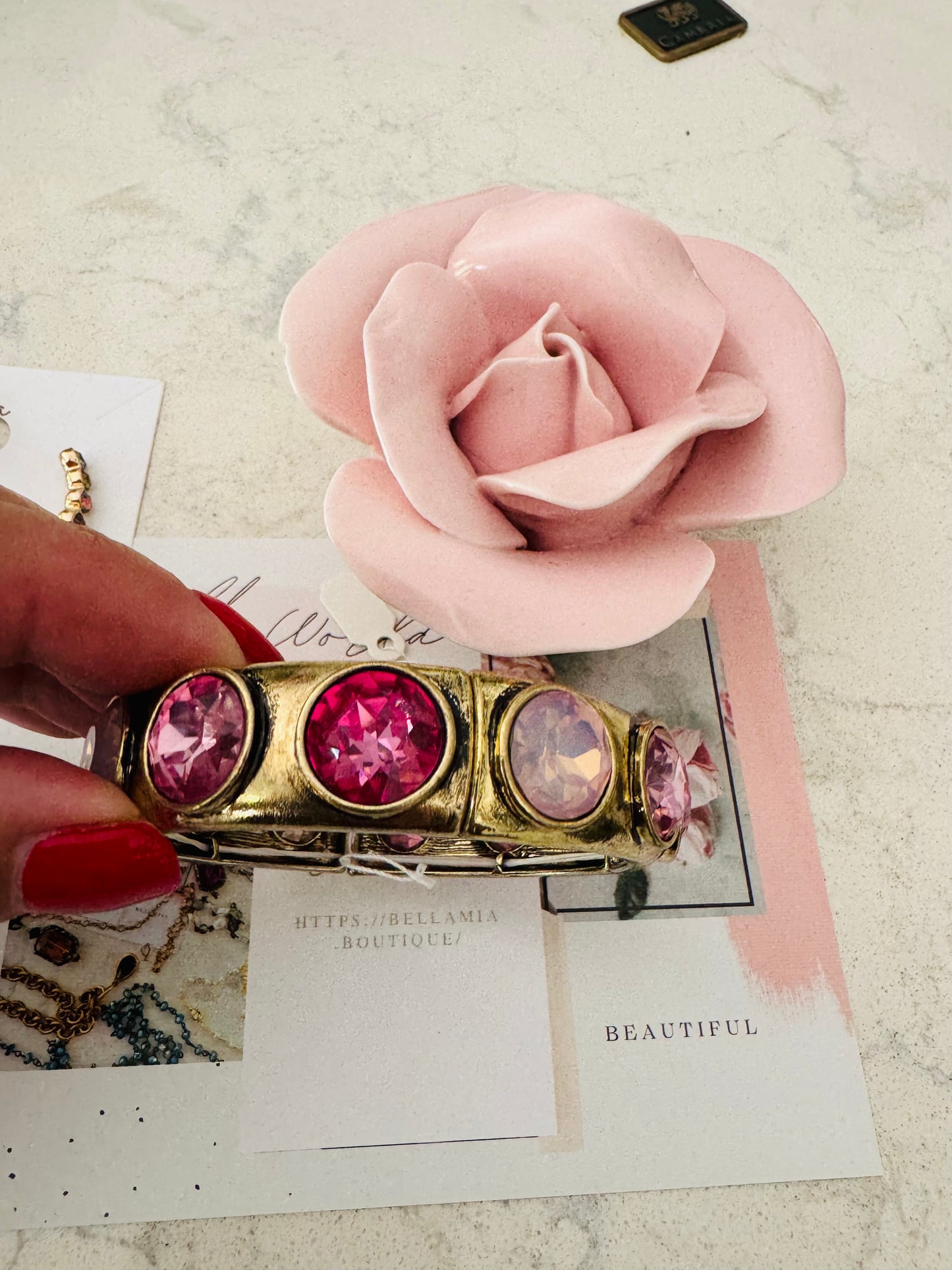 Round Crystal Bracelet