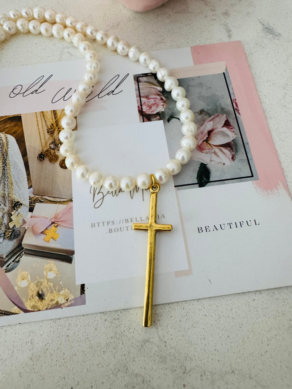 Maria de la Cruz Pearl Necklace