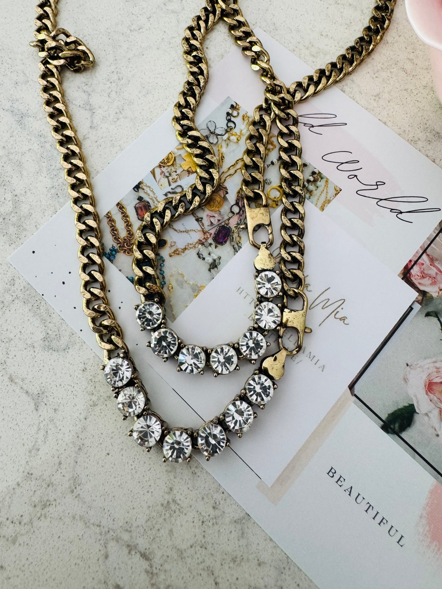 Aria Crystal Necklace
