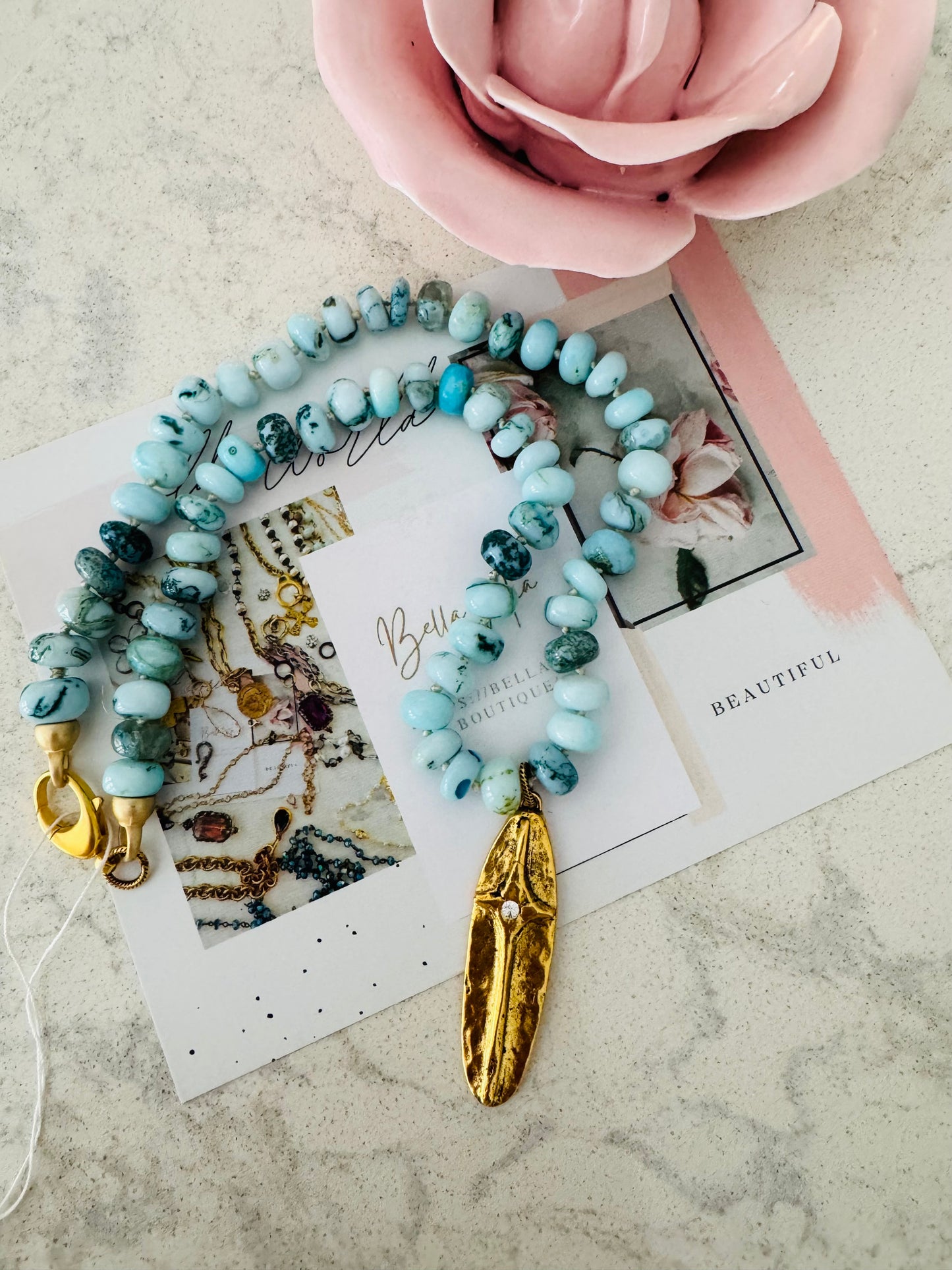 Marina Cross Necklace