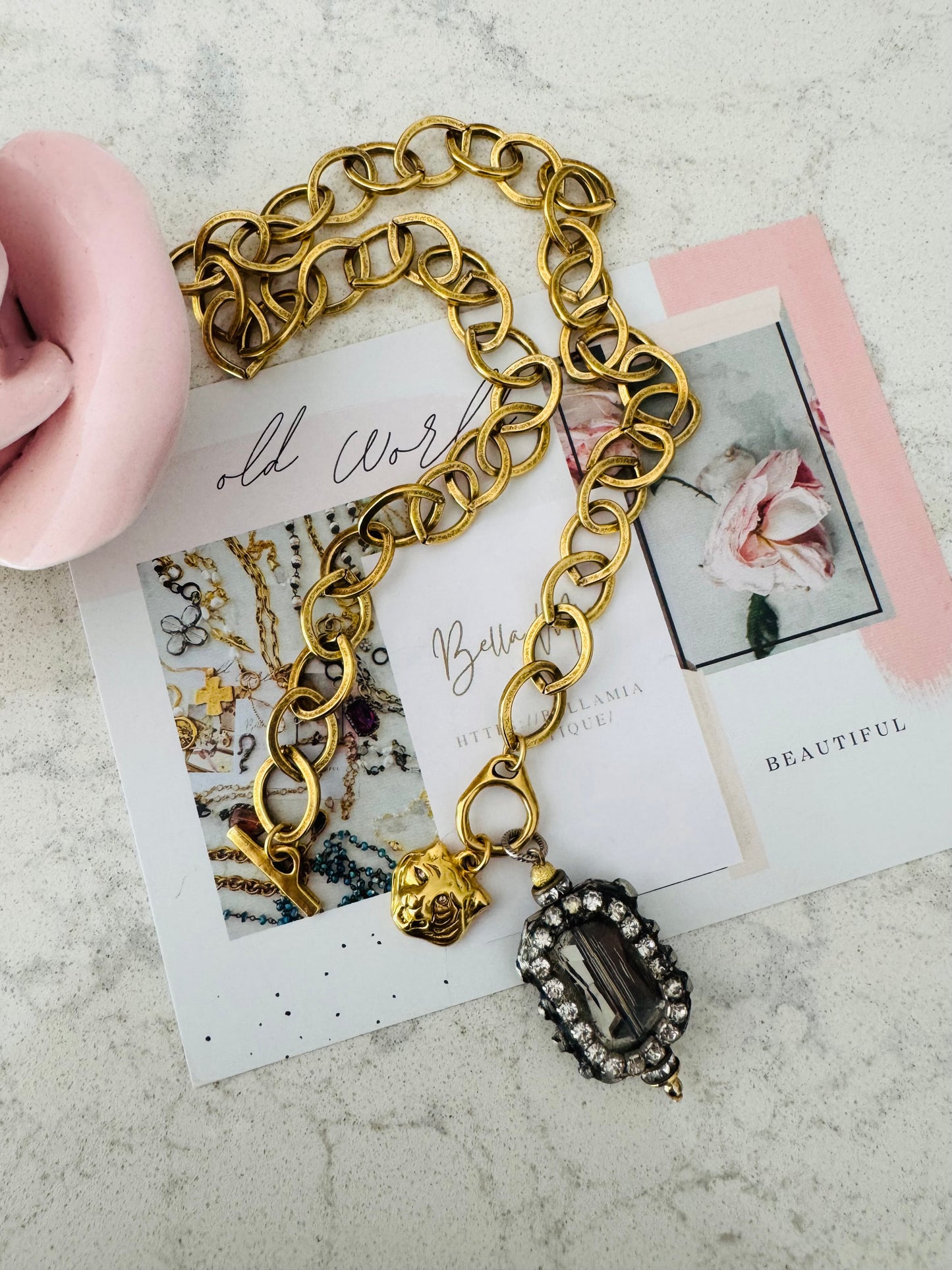 Narnia Rhinestone Necklace