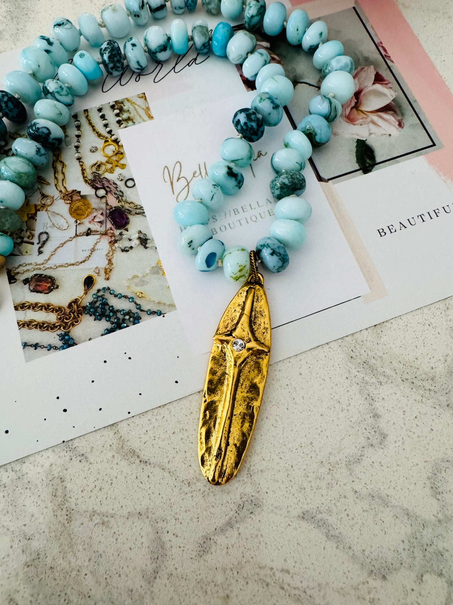 Marina Cross Necklace