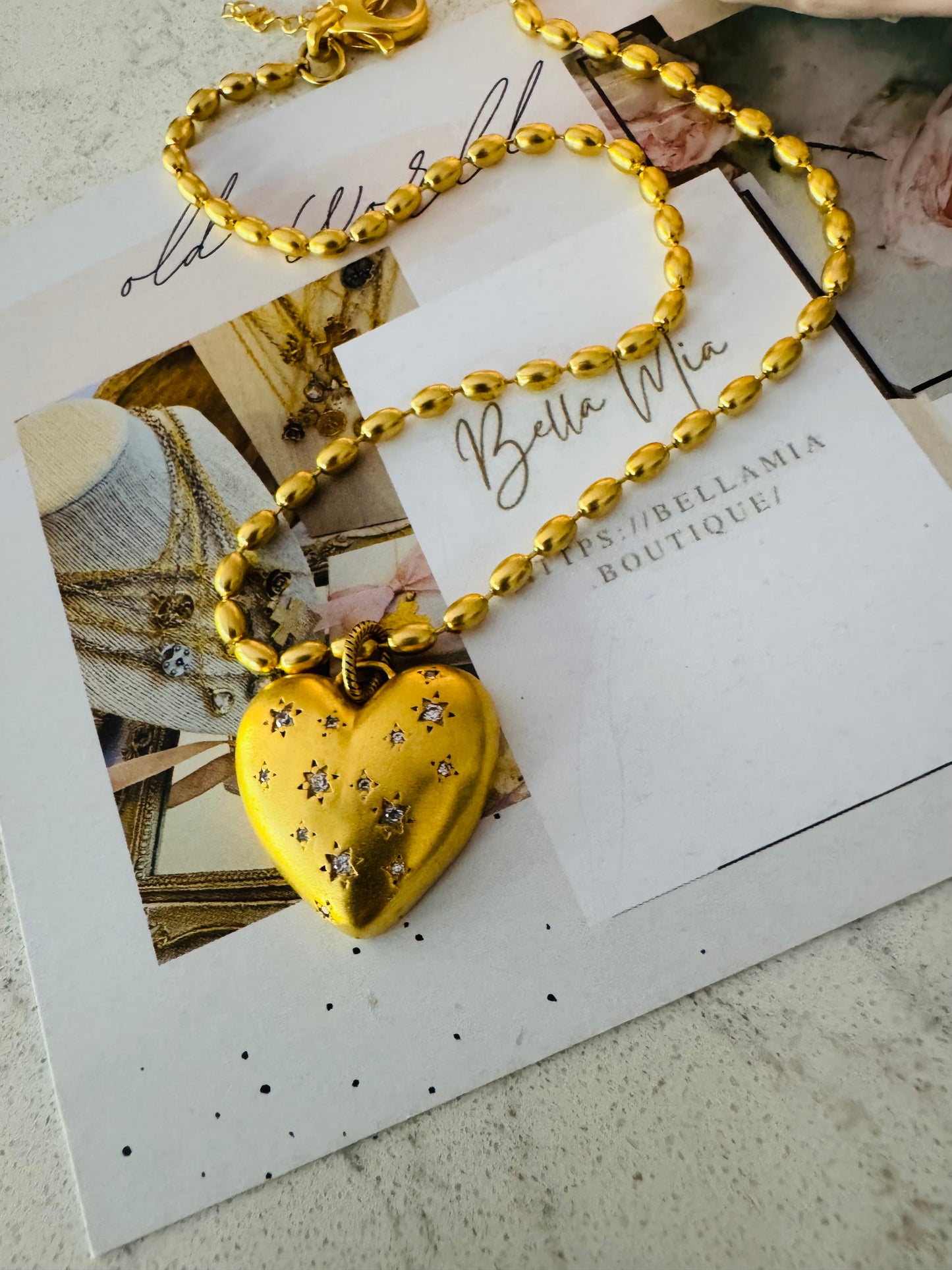 Francesca Heart Necklace