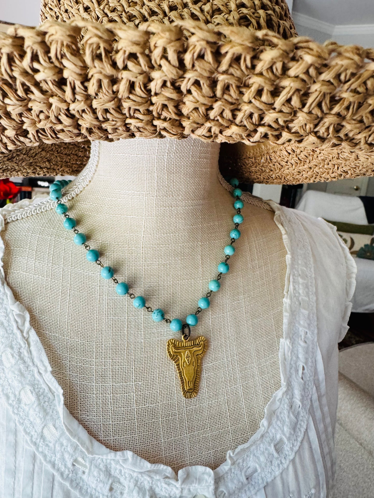 Texas Longhorns Necklace