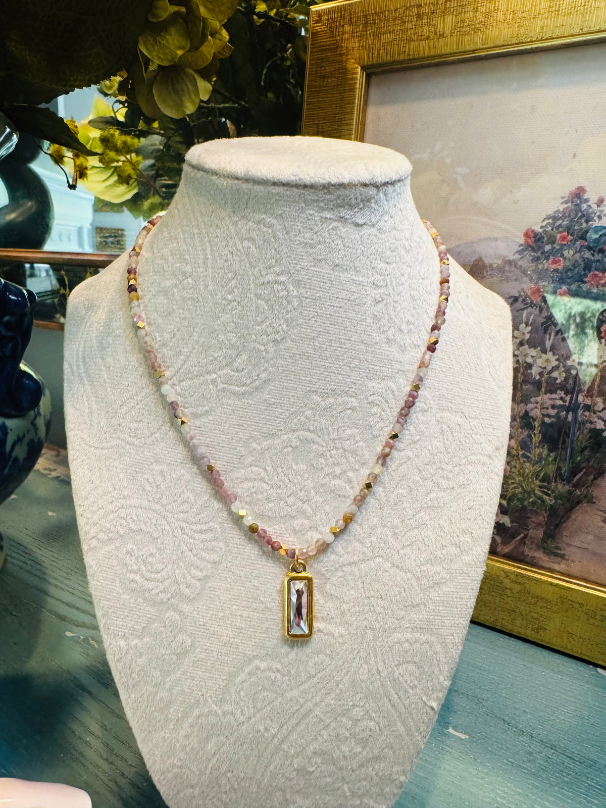 Phoebe Crystal Necklace