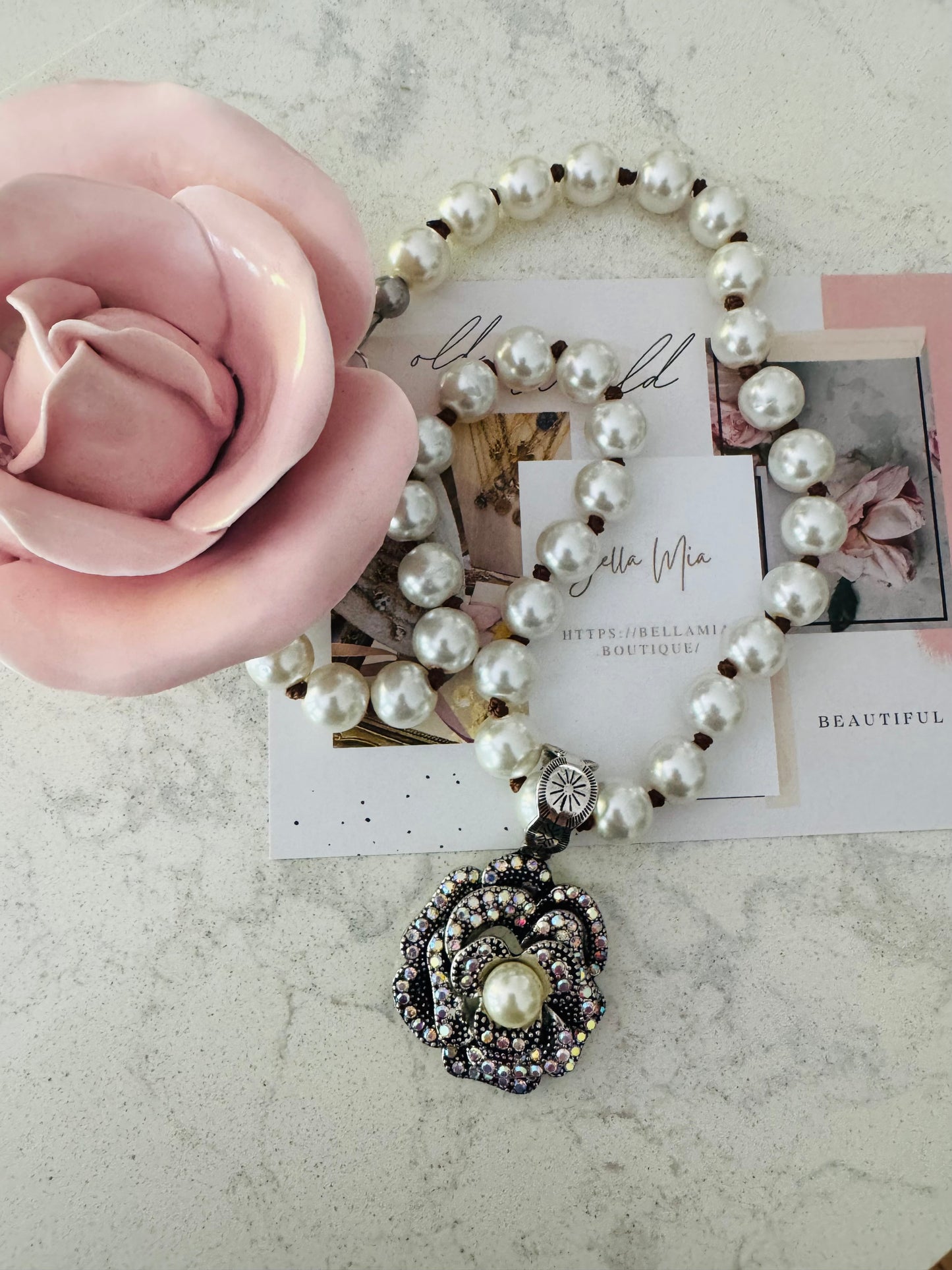 Borealis Pearl Necklace