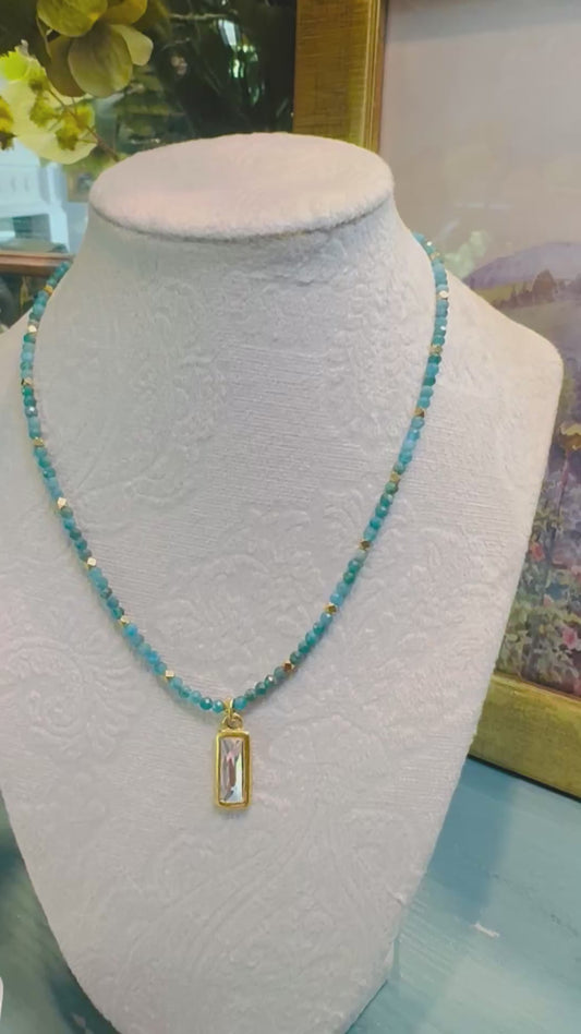 Zoe Crystal Necklace