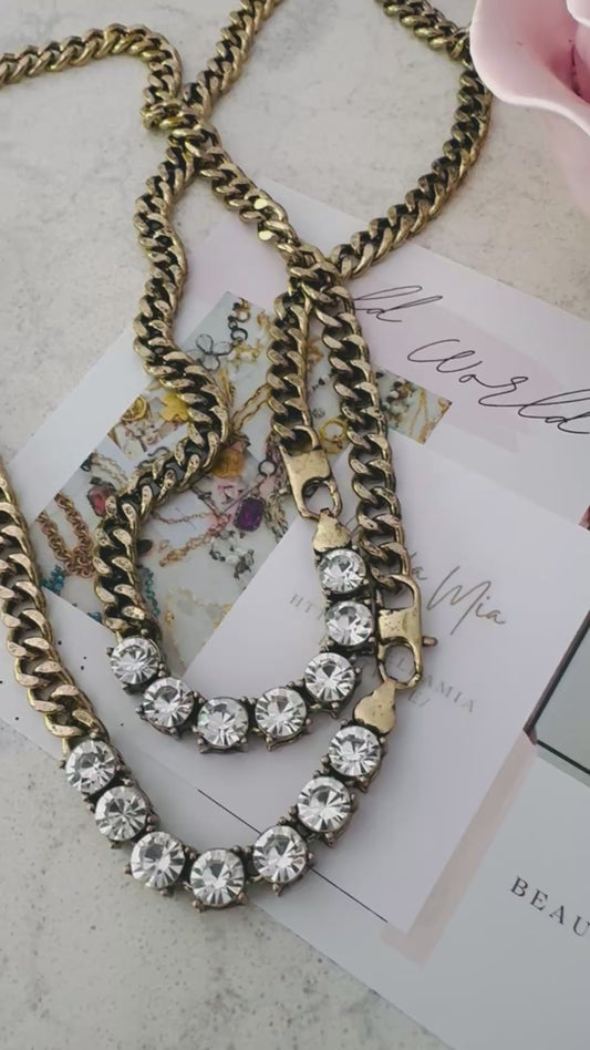 Aria Crystal Necklace