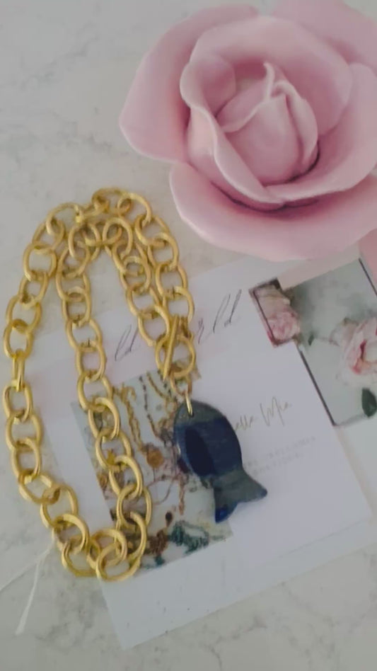 Bluebell Chunky Necklace