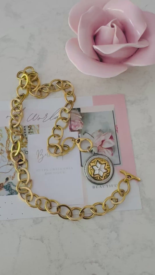 Dora Rhinestone Necklace